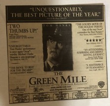 Green Mile Vintage Movie Print Ad Tom Hanks Michael Clarke Duncan TPA23 - £4.64 GBP