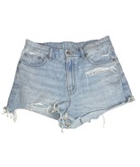 American Eagle Jean Shorts 30&quot; Curvy 90&#39;s Boyfriend Blue Cut Offs Denim ... - $458.70 MXN