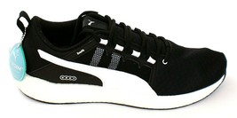 Puma Black &amp; White NRGY Neko Turbo Running Shoes Men&#39;s NEW - £56.74 GBP