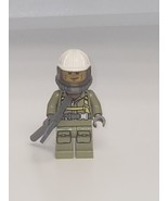 Lego Explorer Female Worker Minifig Suit Harness Construction Hat Air Ta... - £3.26 GBP