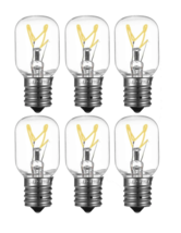 6 Pack 8206232A Microwave Light Bulb 40W E17 125V Replacement Whirlpool ... - $15.34