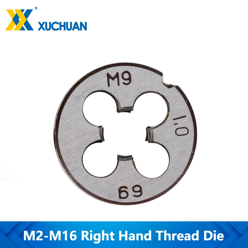 Machine screw round die metric right hand threading tapping tools for mold machining m2 thumb200