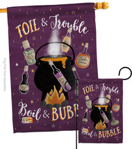 Toil And Trouble - Impressions Decorative Flags Set S112080-BO - £45.27 GBP