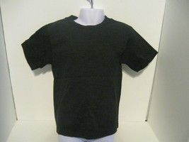 Nike Team Kid&#39;s Plain Black T-shirt NWOT Children&#39;s Shirt Size 6 Cotton - £5.08 GBP