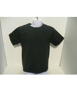 Nike Team Kid&#39;s Plain Black T-shirt NWOT Children&#39;s Shirt Size 6 Cotton - £5.05 GBP