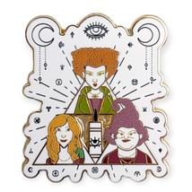 Hocus Pocus Disney Pin: Winnie, Sarah, and Mary with Black Flame Candle - £15.95 GBP