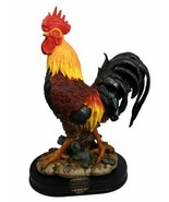 Ebros Large Decorative Sunshine Country Barnyard Farm Rooster Figurine 1... - £48.58 GBP