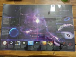 Laminated Numenera Sci Fi RPG Double Sided Poster Monte Cook Games 33&quot; X... - £46.71 GBP