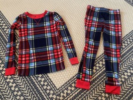Boy’s Plaid Pajama Set Size 4 Long Sleeve - $11.87