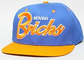 Rock Smith Moving Bricks Snapback Hat Baseball Cap Red Royal Adjustale New Rbk - £7.98 GBP