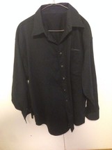 Boeing Shirt Long Sleeve Button Down plus zipper Cotton,  work, Men&#39;s Si... - £27.22 GBP