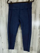 Aerie Offline Leggings Womens Size XL Blue Stretch Athletic Pants - £19.45 GBP