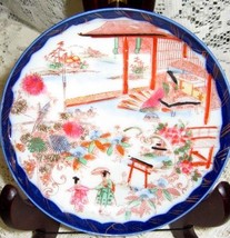 VTG Porcelain Saucer-Kutani?-Japan - £4.74 GBP