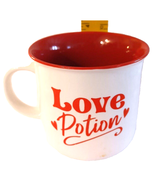 Burton &amp; Burton Love Potion Coffee Tea Mug Valentine&#39;s 14 Oz Red Interior - $14.94 CAD