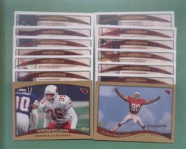 1998 Topps Arizona Cardinals Football Team Set  - £2.34 GBP