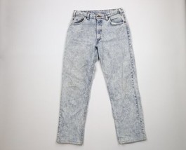 Vtg 80s Levis 540 Mens 32x31 Distressed Relaxed Fit Acid Wash Denim Jeans USA - £132.39 GBP