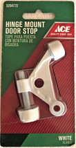  Ace White Metal White Hinge Pin Door Stop, Adjustable - £2.39 GBP