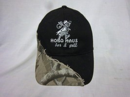 trucker hat baseball cap HOBO HAUS BAR  retro adjust cool cloth vintage - £31.96 GBP