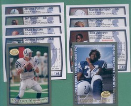 1999 Topps Indianapolis Colts Football Team Set - £3.16 GBP
