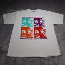Men&#39;s Experience Hendrix 2011 Tribute Tour SS T-Shirt White XL Deadstock... - £31.63 GBP