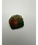 Vintage San Francisco Trolly Car Golden Gate Lapel Pin 2.5 x 2.5 cm BB8 - €8,25 EUR