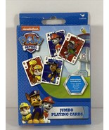 Paw Patrol Jumbo Playing Cards - Nickelodeon - Crazy 8&#39;s Go Fish Rummy Snap - £3.26 GBP