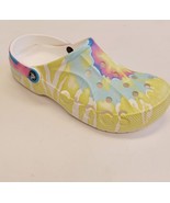 Crocs Baya Mens Size 10 Womens Size 12 Slip On Tie Dye Clog Shoes Sandal... - £30.27 GBP
