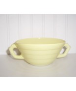 Hazel Atlas Moderntone Platonite Cream Soup /Pastel Yellow - £14.02 GBP