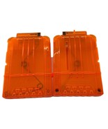NERF Orange Clear Shell Cases Set of 2 - $8.08 CAD