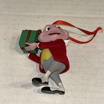 Disney Store Mr Toad Christmas Ornament Sketchbook Flocked Jacket - $42.75