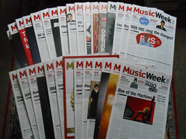 MUSIC WEEK MAGAZINES (50 ISSUES OF 2009) SINGLES ALBUM CHARTS NEW RELEAS... - £1,088.53 GBP