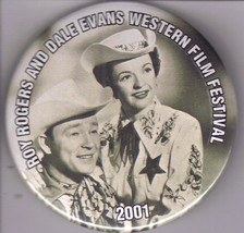The 2001 Roy Rogers Dale Evans Western Film Festival Pin - £4.77 GBP