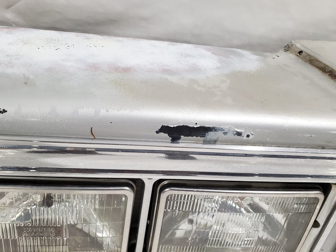 1983 1984 Cadillac Fleetwood OEM Header Panel With Grille And Headlights  Item image 6