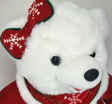 18&quot; DAN DEE SNOWFLAKE GIRL TEDDY BEAR 2007 CHRISTMAS STUFFED ANIMAL PLUS... - £37.21 GBP