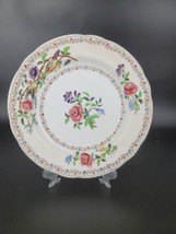 LATE COPELAND-SPODE  Vtg 7 1/2” Plate “Tudor” Floral Chelsea Birds ENGLAND - £8.12 GBP