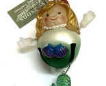 Seasons of Cannon Falls Mermaid Bell Christmas Ornament Coastal Beach - $6.89