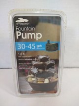 Smartpond Fountain Pump 30/45 GPH Pumping Hgt. 1.6 Feet UL Listed 6’ Cord #FP45 - £9.99 GBP