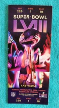 Super Bowl Lviii - Authentic Game Ticket - Direct From Nfl - Actual Seat Number - £936.48 GBP