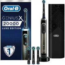 Oral-B 20000 Braun Genius X Luxe Edition Electric Toothbrush Anthracite Grey - £466.33 GBP