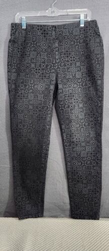 Soft Surroundings Jeans Womens M Black Print and 50 similar items