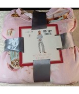JACLYN Two piece Pajama Set Whisperlux - Pink with Dogs - Size Large - €11,94 EUR