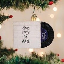 Pink Floyd - The Wall Glitter Album Cover GLASS Ornament by OWC - $25.69 Pink Floyd - The Wall Glitter Album Cover GLASS Ornament by OWC - $25.69