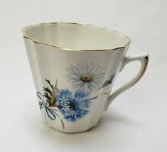 Vintage Royal Dover Bone China Tea Cup White, Multi-Color England - $19.75