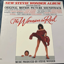 The Woman In Red Original Soundtrack Vinyl LP 1984 Stevie Wonder Motown 6108ML - £7.67 GBP