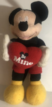 Mickey Mouse Be Mine Plush Toy Valentines Day - $7.91