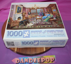 Bits And Pieces Mystery Puzzle Murder At Bedford Manor 1000 Pieces 41208... - $24.74