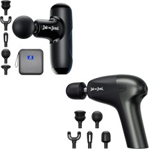 Bob And Brad Q2 Mini (Black) And Uni Mini Massage Gun (Upgraded 10Mm Amplitude) - £113.63 GBP