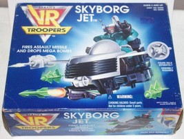 Saban&#39;s Vr Troopers Skyborg Jet Action Figure Toy 1994 Kenner Mint In Box Sealed - £15.42 GBP