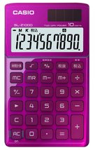 Casio design calculator notebook type 10-digit SL-Z1000PK-N Pink - $55.09
