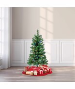4&#39; Pre-Lit Indiana Spruce Christmas Tree with Color-Changing Lights Mult... - $59.39